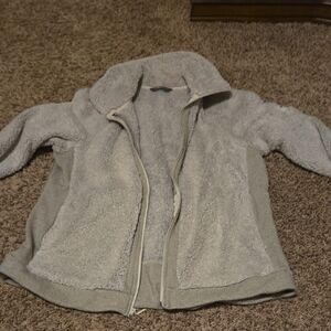 The North Face Women's Light Gray Fleece Jacket